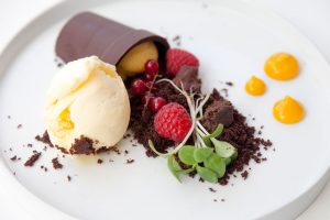 Maceta de chocolate